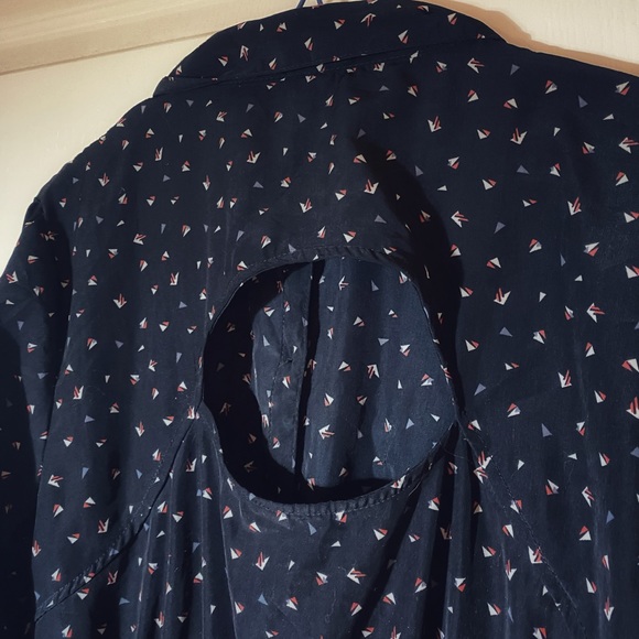 XHILARATION patterned midi dress size XL (fits M/L) - Picture 4 of 6